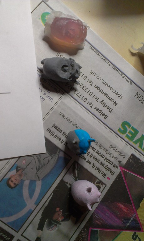 Finished, primed, painted