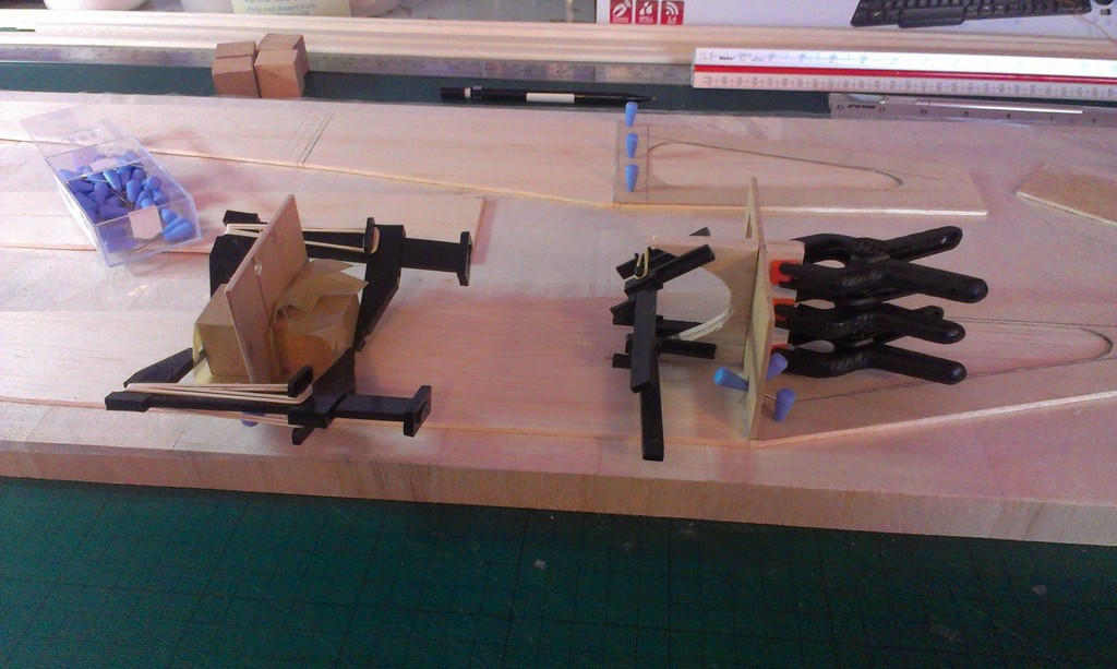 Fitting the formers and doublers