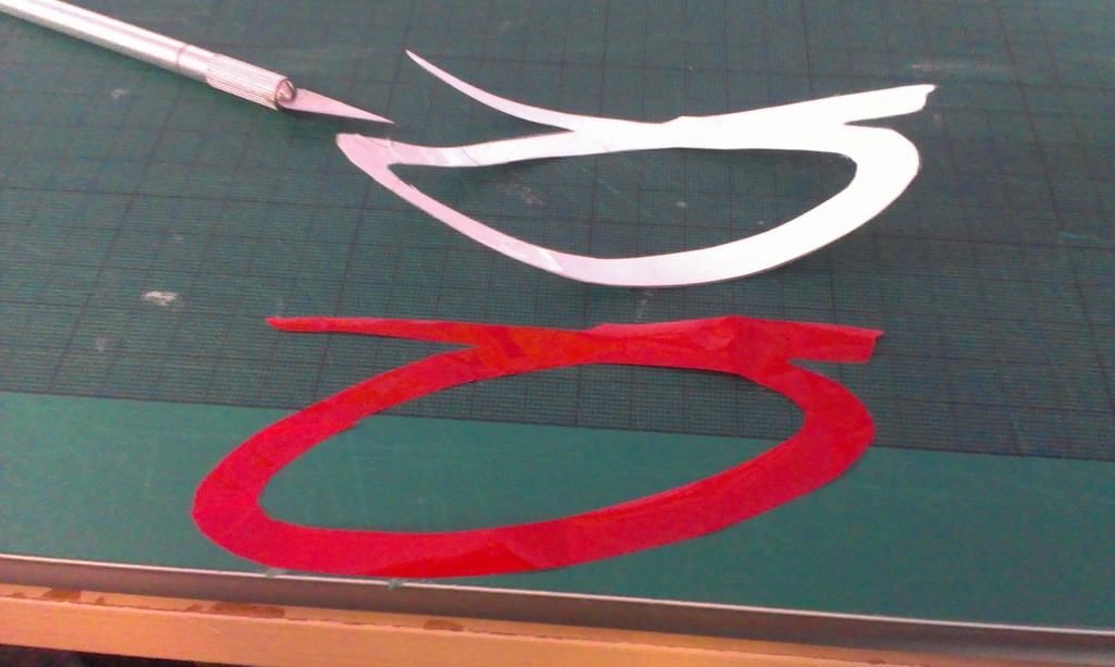 Finished Swirl Decal