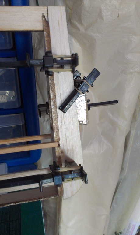 Wingtip installation.