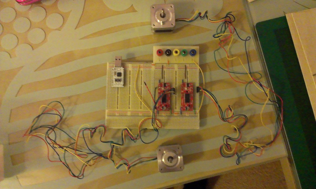 EasyDriver stepper boards