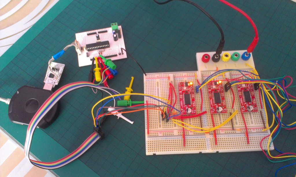 Cobbled together CNC controller