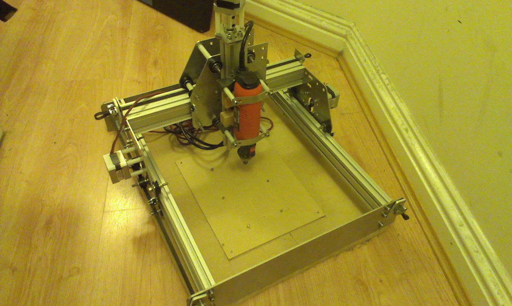 MDF base and spoil board