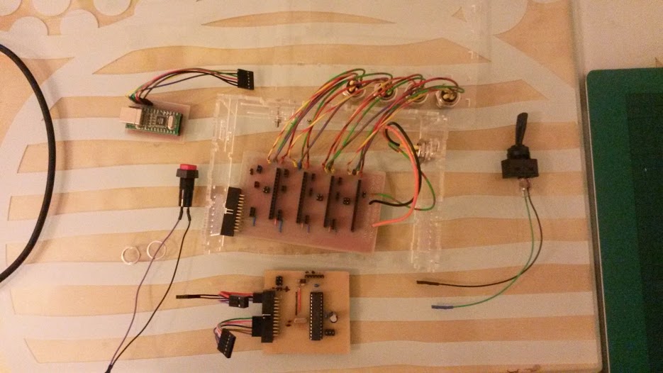 Assembling the controller inside the case