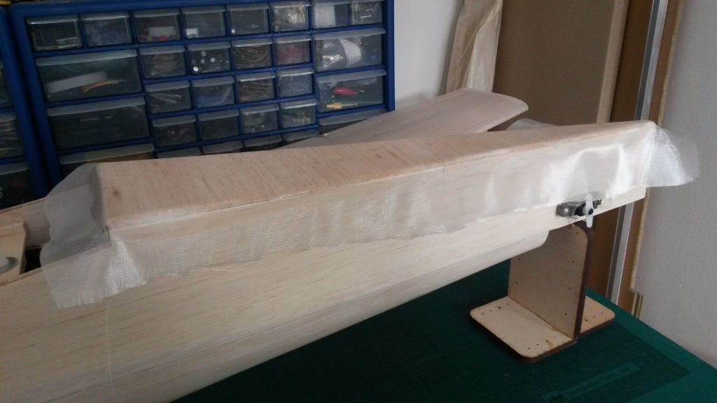 Glassing the fuselage