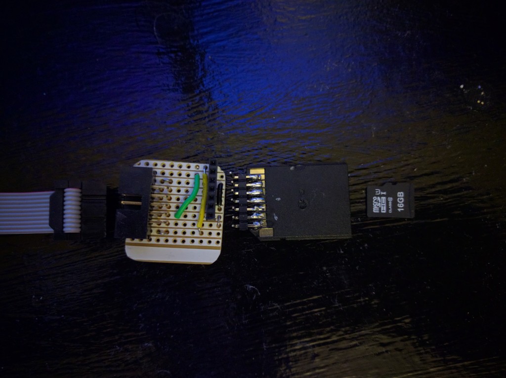 Makeshift SD Adapter